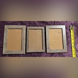 Rustic Brown Photo Frame Set
